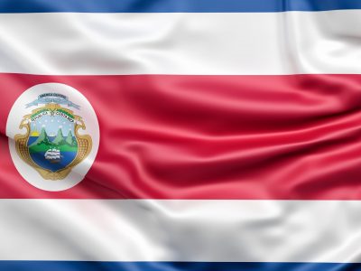 Flag of Costa Rica with ensign